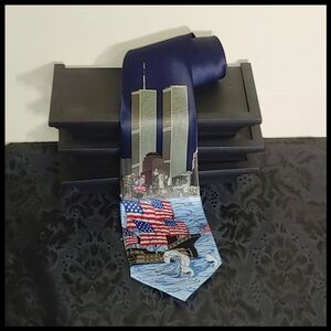 Twin Towers New York Tie